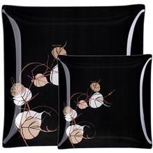 ظروف شیشه ای هفت پارچه مربع آرکوفام طرح نگار